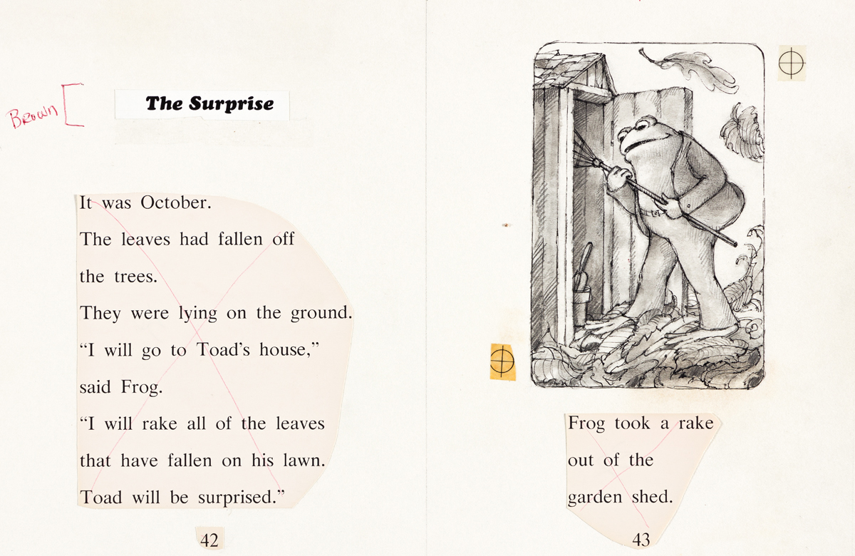 ARNOLD LOBEL (1933-1987) Frog took a rake out of the garden shed. [CHILDRENS]